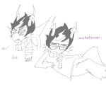 2025 eridan_ampora fullres grayscale grlgogames headshot jaggy_lines monochrome starter_outfit text
