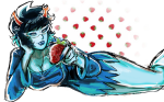  2025 aranea_serket chomplicated dancestors dream_ghost food fullres lying solo starter_outfit sufferer_necklace 