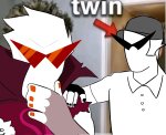  1s_th1s_you 2026 bro cultisthell dirk_strider fullres godtier heart_aspect homestuck:_beyond_canon meme prince starter_outfit text ultimate_dirk 