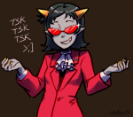   ace_attorney crossover magical-ondine solo terezi_pyrope 