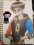  2022 fashion fullres pencil sollux_captor solo sprite_mode tavana-tavananh 