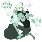  2024 artificial_limb aspect_symbol blood blush casual dirk_strider fashion fullres godtier hat heart_aspect jaggy_lines lineart no_glasses obscenicon prince sketch solo text trollified 