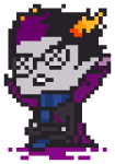 2012 arms_crossed blood dead eridan_ampora feastings fullres pixel solo starter_outfit transparent walksprite