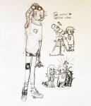 2019 binoculars classicteacup fankid fullres grayscale pencil sketch text weapon