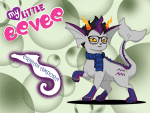  2014 animalstuck crossover eridan_ampora fullres heart klepto_von_umbre my_little_pony nintendo pok&eacute;mon solo text 