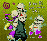  2026 art_dump back_angle blush fullres heart hug iamanpy neorails palerom roxy's_striped_scarf roxy_lalonde shipping starter_outfit text 