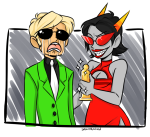  crying dave_strider deleted_source fashion felt_duds formal request snowstucked terezi_pyrope 