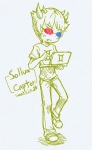  computer highlight_color lunaticjin sketch sollux_captor solo 