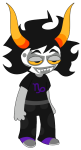  2026 fullres gamzee_makara hivesprite jaggy_lines lizardcakezzz solo starter_outfit transparent 