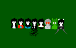  3_in_the_morning_dress aspect_symbol dead_shuffle_dress dirkhal dogtier dress_of_eclectica godtier headshot iron_lass_suit jade_harley jadebot jadesprite multiple_personas space_aspect sprite starter_outfit wallpaper witch 