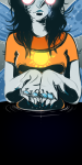  afyasco crying dream_ghost godtier head_out_of_frame solo thief vriska_serket 