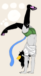  casual contortion deleted_source fashion gummypeen nepeta_leijon no_hat solo 
