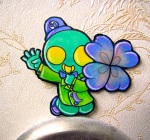 2013 clover clover_with_a_mouth crafts felt fullres noodle papercraft solo starter_outfit