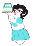  2017 body_modification cake chubstuck food fullres jane_crocker solo starter_outfit transparent zamii070 