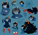  2023 ancestors aranea_serket arms_crossed art_dump blush dancestors dead dream_ghost family_guy freckles fullres grubs homosuck landoffreaksandfrogs marquise_spinneret_mindfang meme mind_control mindfang_dress multiple_personas no_glasses no_hat profile ring_of_life serkets silhouette sketch starter_outfit the_finger web 
