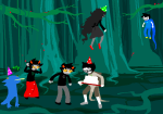 2013 back_angle breath_aspect cake consorts dogtier flowers food fullres godtier hat heir iguanas image_manipulation jade_harley jaggy_lines jane_crocker john_egbert kanaya_maryam karkat_vantas land_of_frost_and_frogs life_aspect lolliath maid midair moon space_aspect stars starter_outfit text trees witch