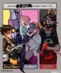  2020 body_modification crossover dragon_cane fullres ladysantos30 overwatch redrom scourge_sisters shipping starter_outfit steven_universe terezi_pyrope text vriska_serket 
