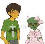  ... 2026 andrew_hussie author's_pet blush caliborn crossdressing fashion fullres gabububoy redrom sepulchritude_shirt shipping text word_balloon 