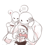 ! 2015 agpicklefeet au babies blush book fullres heart queen&#039;s_dress rose_lalonde white_king white_queen wk wq