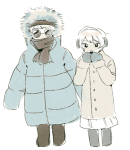  2022 casual cmintte dave_strider diabetes fashion fullres rose's_winter_clothes rose_lalonde siblings:daverose winter 