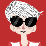   dave_strider freckles hanoodles headshot red_baseball_tee solo 