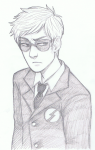  dave_strider four_aces_suited grayscale headshot huge sketch solo susan-kim 