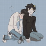  2026 ? blush clouds communism fullres john_egbert karkat_vantas kneeling redrom shipping starter_outfit wakaaniki1 