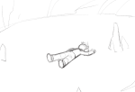  2016 fullres grayscale karkat_vantas lying paperseverywhere sketch solo starter_outfit 