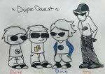  2025 au bro dave_strider fankid fashion fullres grayscale highlight_color meme pencil scoundrellyfeline sprite_mode starter_outfit text 