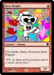  card crossover cybernerd129 dave_strider katana magic_the_gathering midair ninja_sword smuppets solo sprite_mode starter_outfit sword 
