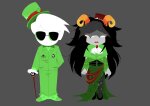 2025 8_ball aradia_megido cane dave_strider dead_aradia fashion felt_duds formal fullres hat hhh24338489