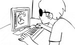  animated computer dave_strider highlight_color lil_cal lineart salihombox 