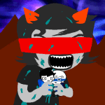  animated blindfold blood breath_aspect breathalyzer godtier heir image_manipulation jadeslick john_egbert land_of_pyramids_and_neon rogue roxy_lalonde shipping size_difference sprite_mode terezi_pyrope void_aspect 