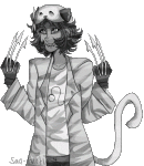  action_claws animated color epilepsy_warning nepeta_leijon solo transparent trickster_mode 