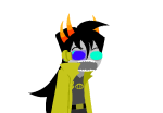  2025 azdaja_knelax fullres goticamarey hiveswap image_manipulation jaggy_lines reaction solo starter_outfit transparent 