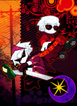  2026 aspect_symbol dave_strider derse dirk_strider facial_hair flowers fullres godtier heart_aspect hope_aspect knight midair prince space_aspect stars time_aspect timetables unbreakable_katana xxdigitaldream 