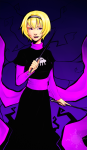  a-nyu-sama black_squiddle_dress rose_lalonde solo thorns_of_oglogoth 