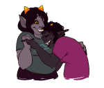  2015 casual chubstuck clothingswap doggirlsondrugs fullres hug jaggy_lines nepeta_leijon no_glasses no_hat scratch_and_sniff shipping terezi_pyrope 