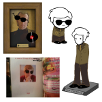  1s_th1s_you 2025 art_dump au book cosplay crossover dave_strider dead fashion formal fullres image_manipulation no_glasses outer_spec portal red_baseball_tee sprite_mode sweet_bro_and_hella_jeff text transparent 