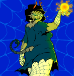  2023 aranea_serket back_angle body_modification chubstuck dancestors fullres jaggy_lines obscenicon solo spiders starter_outfit troll_tail web 