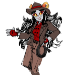  2025 aradia_megido caligvlasaqvarivm crossover fullres indiana_jones lineart solo whip 