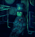  2015 clock doze felt felt_manor fullres humphrey monochrome pool_balls retroscofflaws sitting solo 