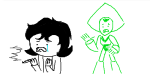  crossover crying drug_use hiveswap joey_claire skellyanon smoking steven_universe 