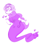 2015 basofy blush fullres godtier heart light_aspect monochrome rose_lalonde rosesprite seer solo sprite
