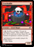 card crocodiles crossover crying dave_strider land_of_heat_and_clockwork magic_the_gathering red_plush_puppet_tux text