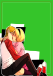  dave_strider dersecest incest kiss red_baseball_tee redrom romana-ii rose_lalonde shipping 