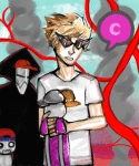  animated dirk_strider dreamself lil_cal milkayway panel_redraw red_miles sawtooth squarewave starter_outfit word_balloon 