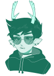  2021 body_modification chuchumi dammek fullres headshot hiveswap jaggy_lines monochrome solo 