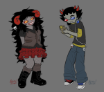 2026 aradia_megido butterzowie dave_strider dirk_strider fashion fullres gaming headphones image_manipulation jaggy_lines sollux_captor sprite_mode