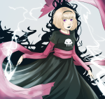  black_squiddle_dress maruta-chan6 rose_lalonde solo thorns_of_oglogoth 